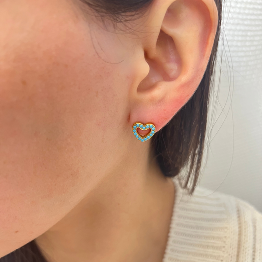 Small Heart Earring