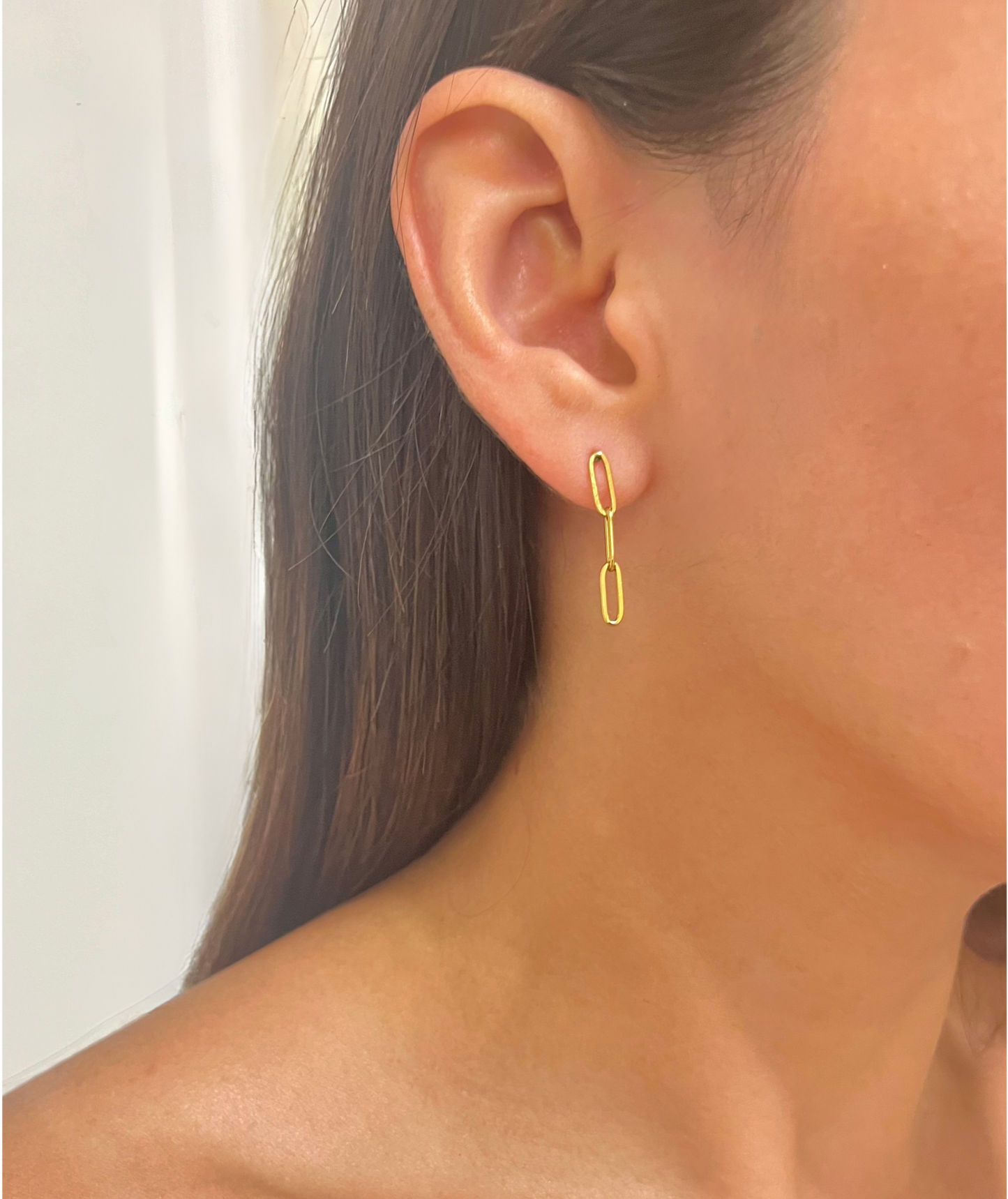 Paper Clip Earrings